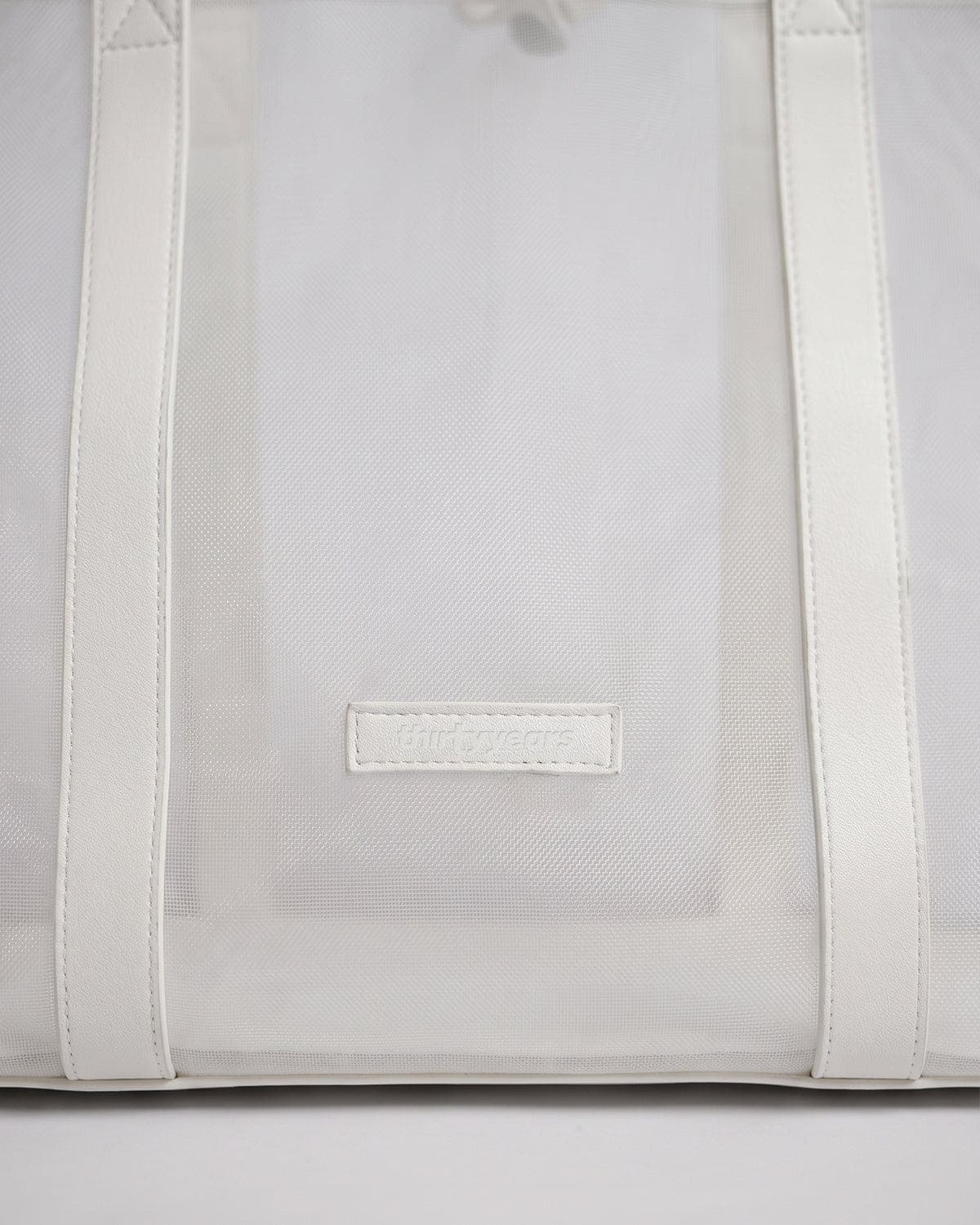 Mesh Tote - White, Alternate, color, White