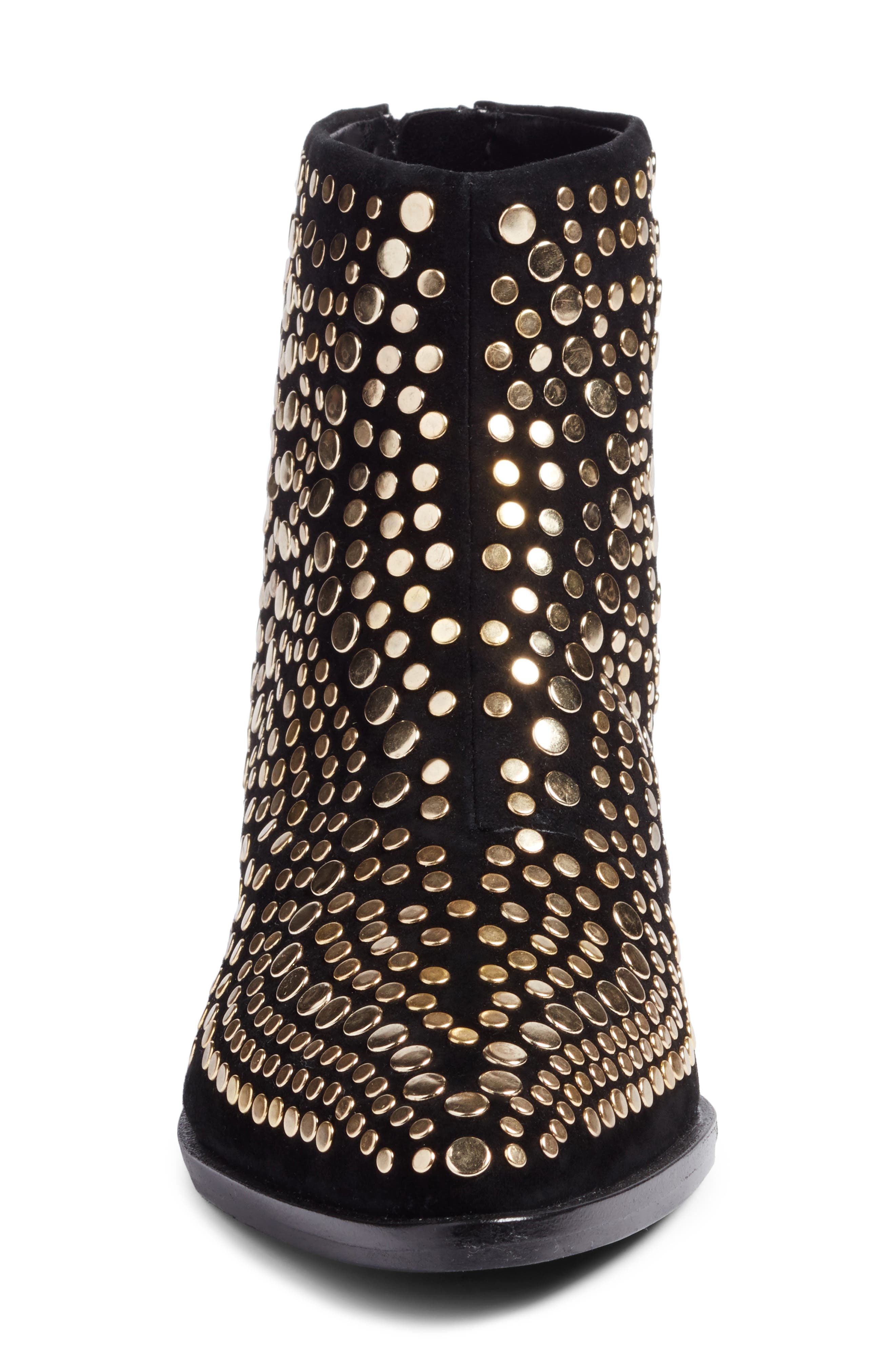 Vince Camuto Edenny Studded Pointy Toe Bootie, Alternate, color, 