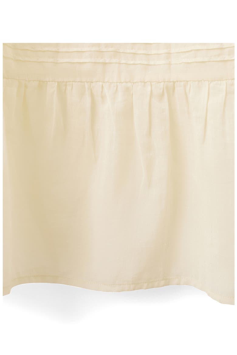 Cotton Lace Nightgown, Alternate, color, VANILLA