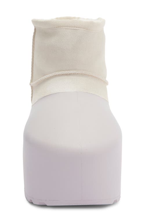 Ugg ® Gender Inclusive Classic Mini Pumped Molded Plush Boot In Purple