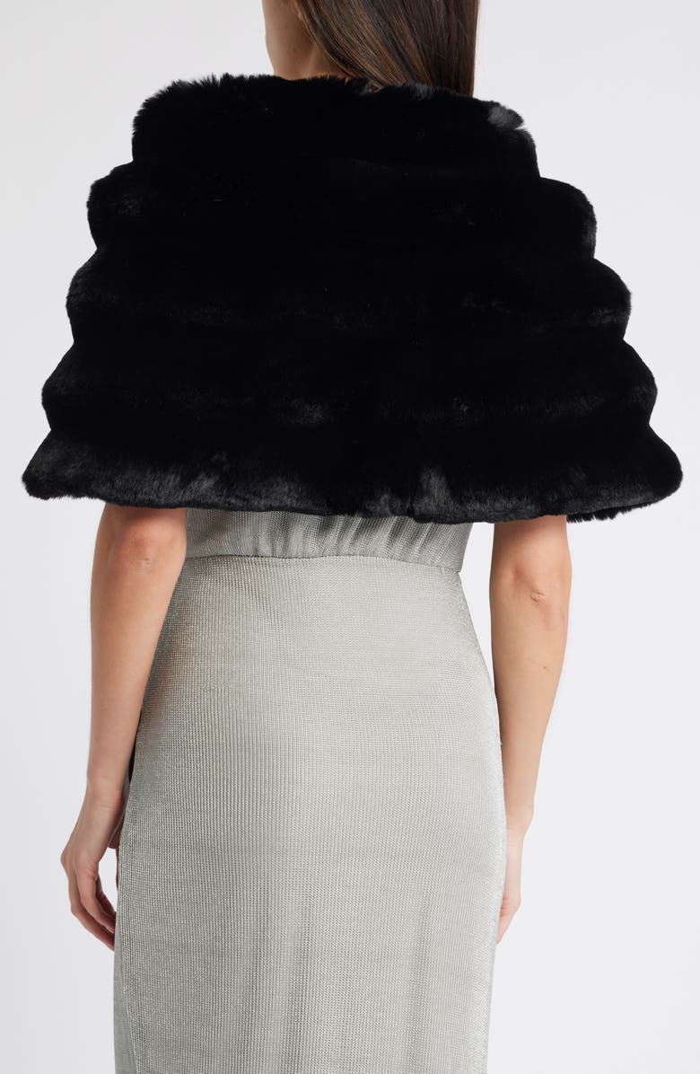 Et Ochs Pelted Faux Fur Stole, Alternate, color, 