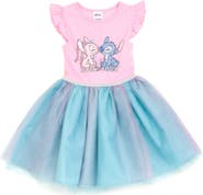 Disney Lilo & Stitch Flutter Sleeve Tulle Tutu Dress