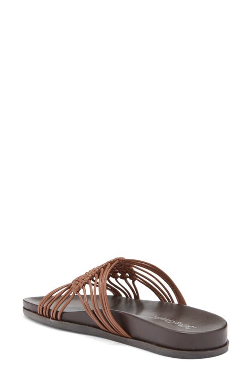 Jeffrey Campbell Plait Sandal In Tan