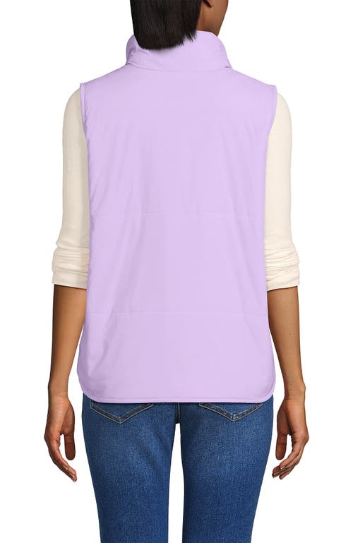 Lands' End Wanderfree Insulated Vest In Lilac Petal