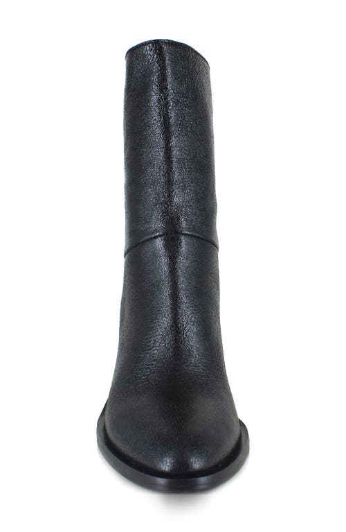 Zigi Block Heel Bootie In Black