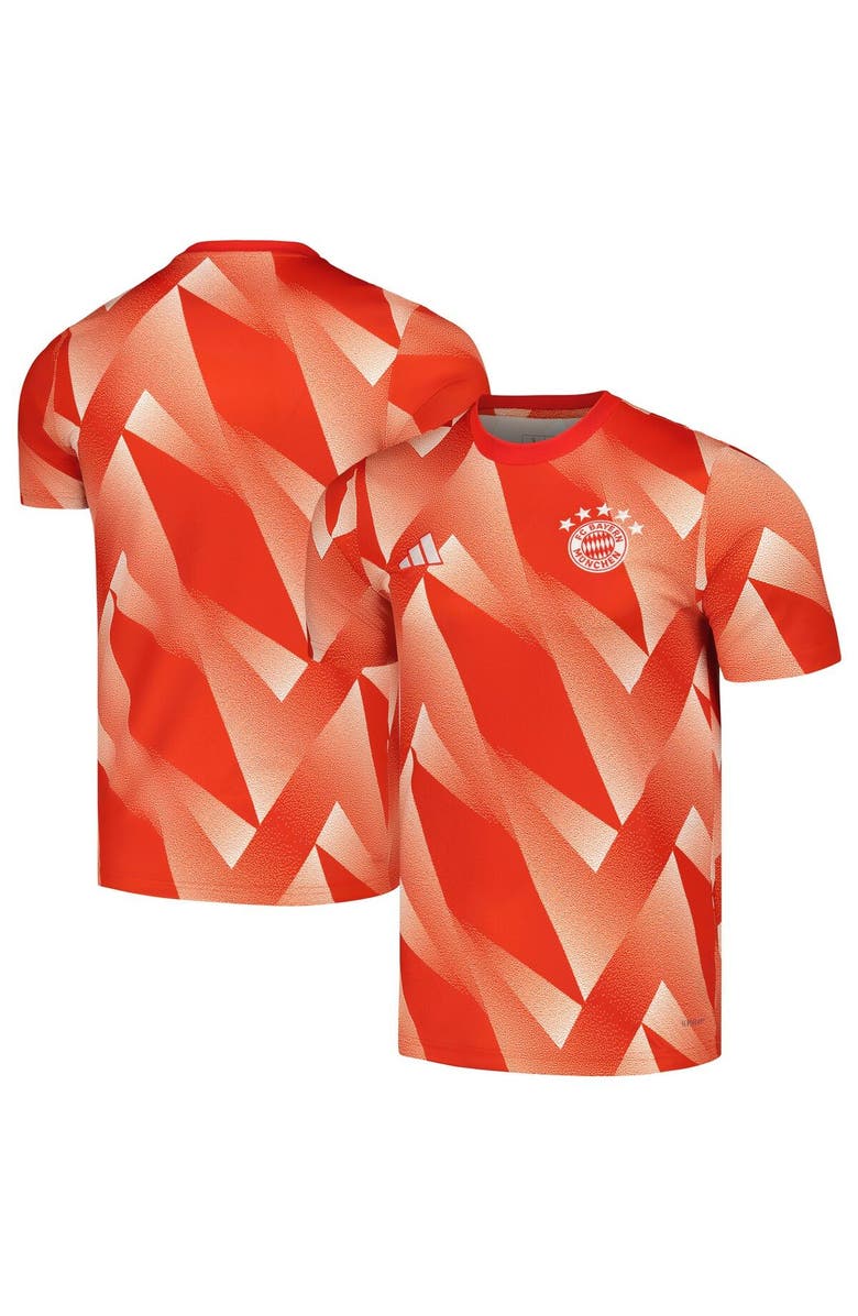 adidas Men's adidas Red Bayern Munich 2023/24 Pre-Match Top, Main, color, Red