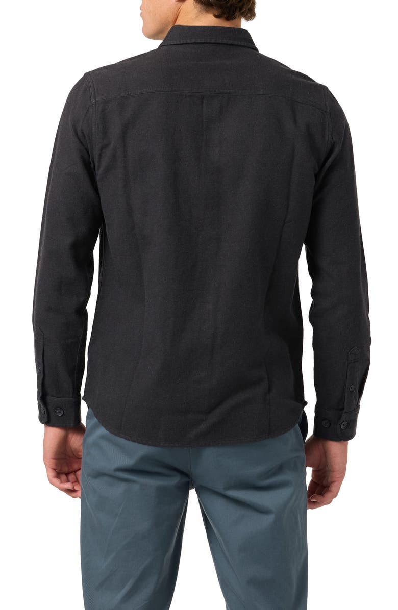 O'Neill Regent Flannel Button-Up Shirt, Alternate, color, Phantom