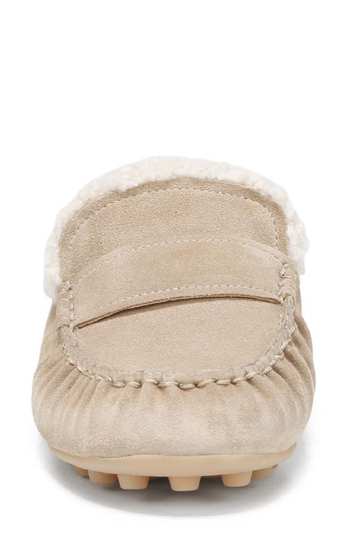 Vince Berkley Genuine Shearling Driving Loafer In Brown