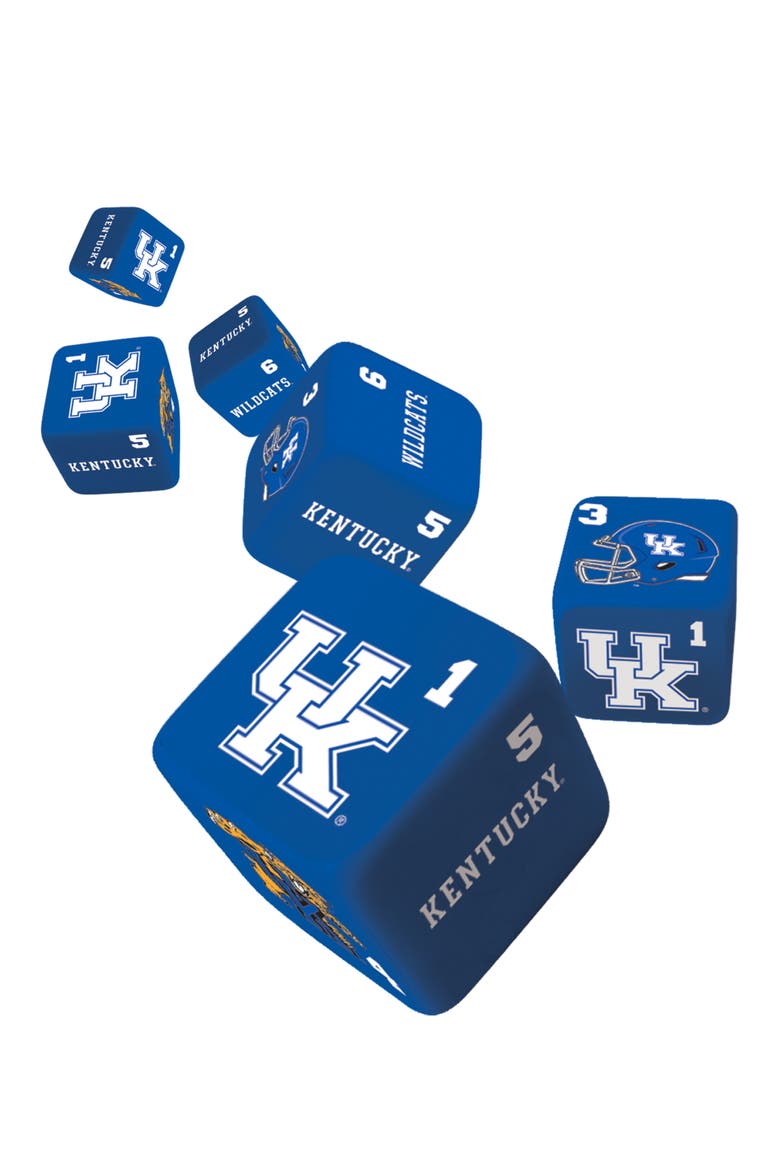 Kentucky Wildcats Dice Set - 19mm, Alternate, color, Multicolor