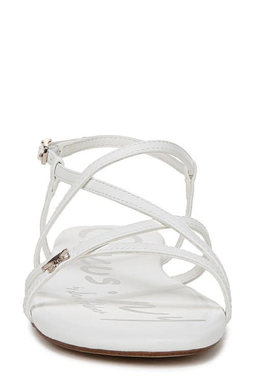 Circus Ny By Sam Edelman Rebecca Strappy Flat Sandals In White