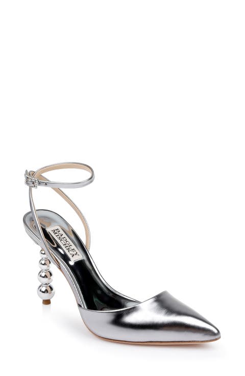 Indie II Ankle Strap Pointed Toe Pump (Women)