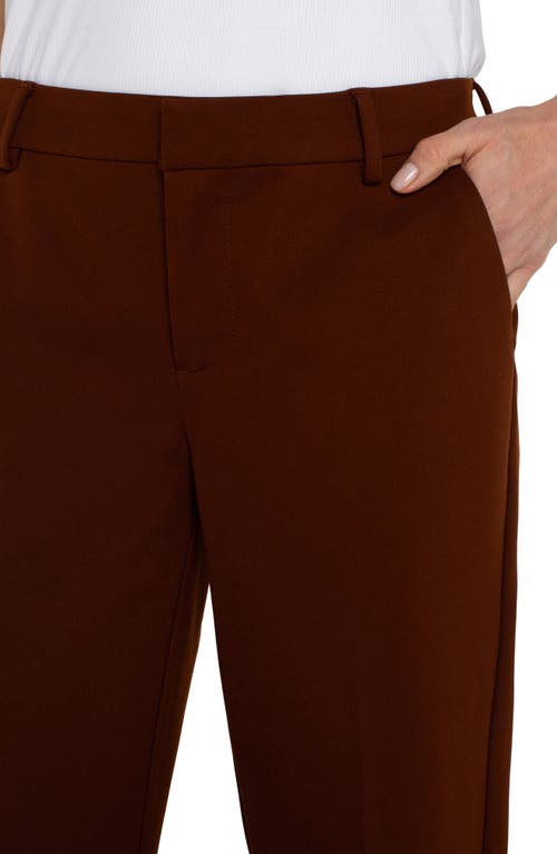 Liverpool Los Angeles Kelsey Knit Trousers In Red