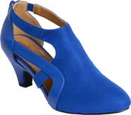 Comfortview The Sage Suede-Like Shootie Pump