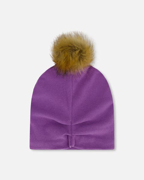 Mid-Season Jersey Removable Pompom Hat (Baby)