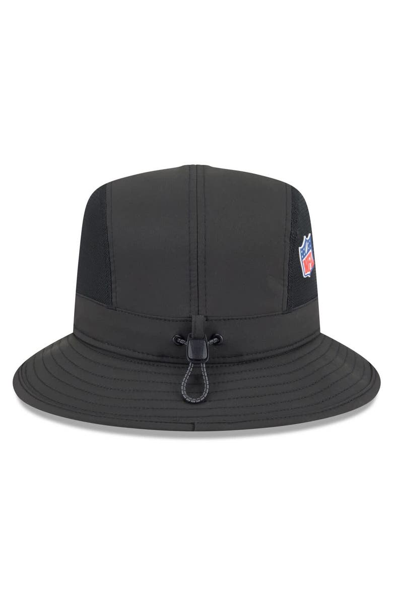 New Era Men's New Era Black New Orleans Saints 2025 Sideline Bucket Hat, Alternate, color, Black