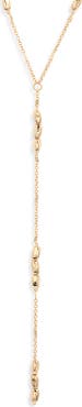 Nordstrom Stationary Orb Lariat Necklace