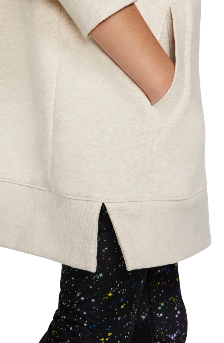 Nike Longline Fleece Hoodie, Alternate, color, 