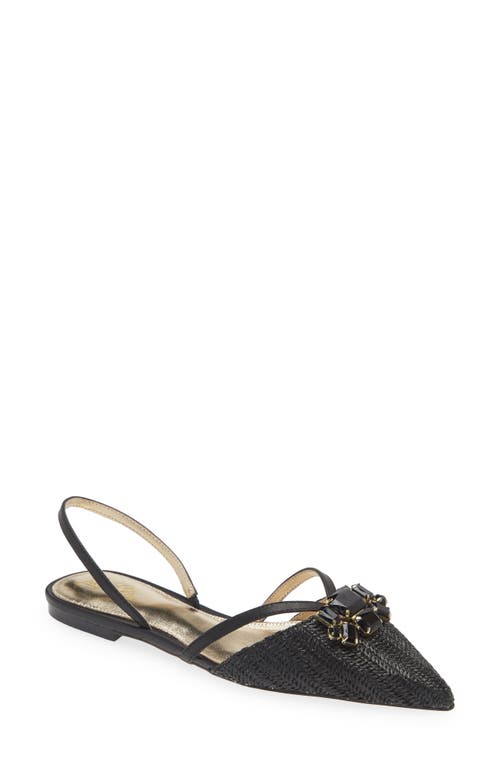 Lilly Pulitzer® Remi Slingback Flat in Noir 