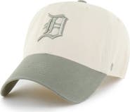 '47 Men's '47  Natural/Olive Detroit Tigers Two-Tone Fashion Clean Up Adjustable Hat