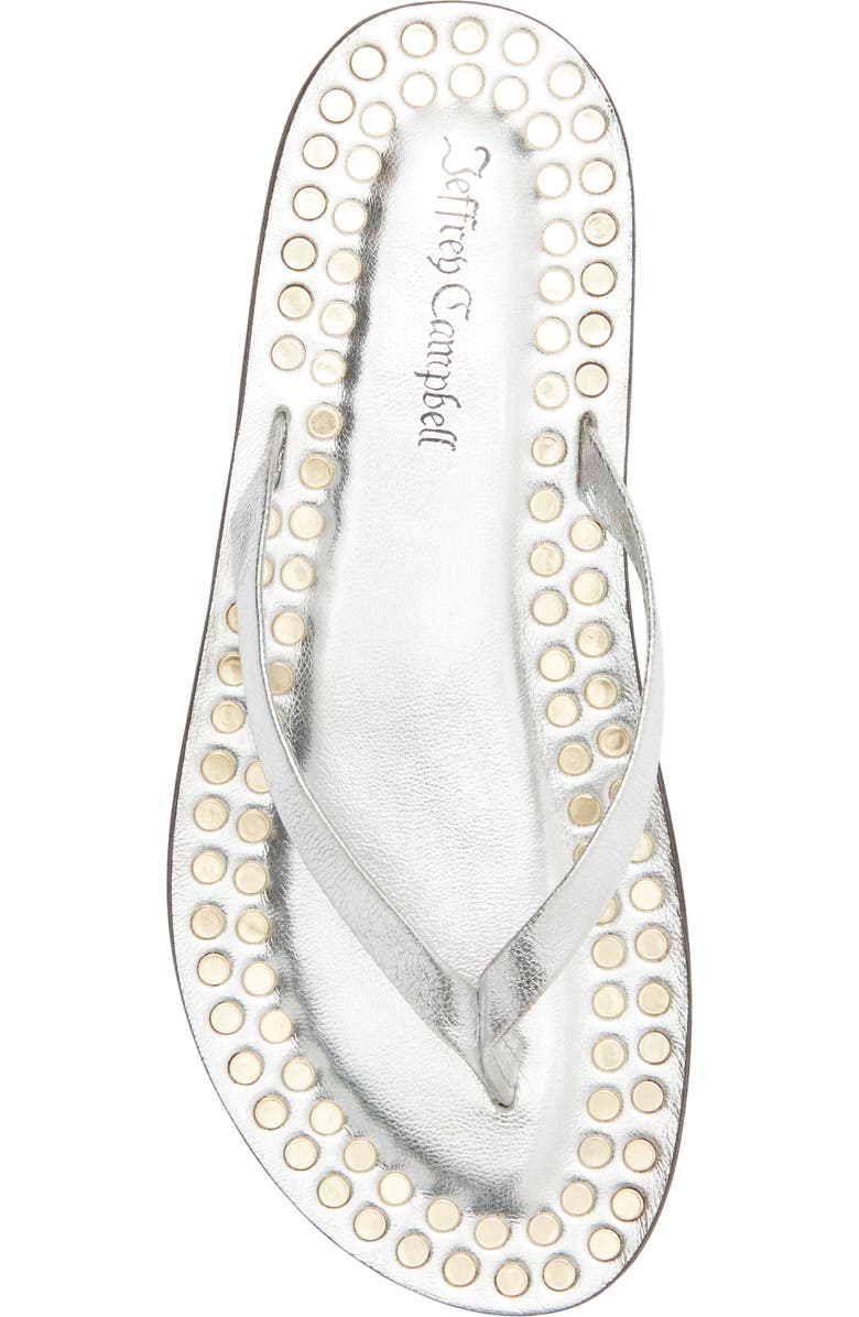 Jeffrey Campbell Bonez Flip Flop, Alternate, color,