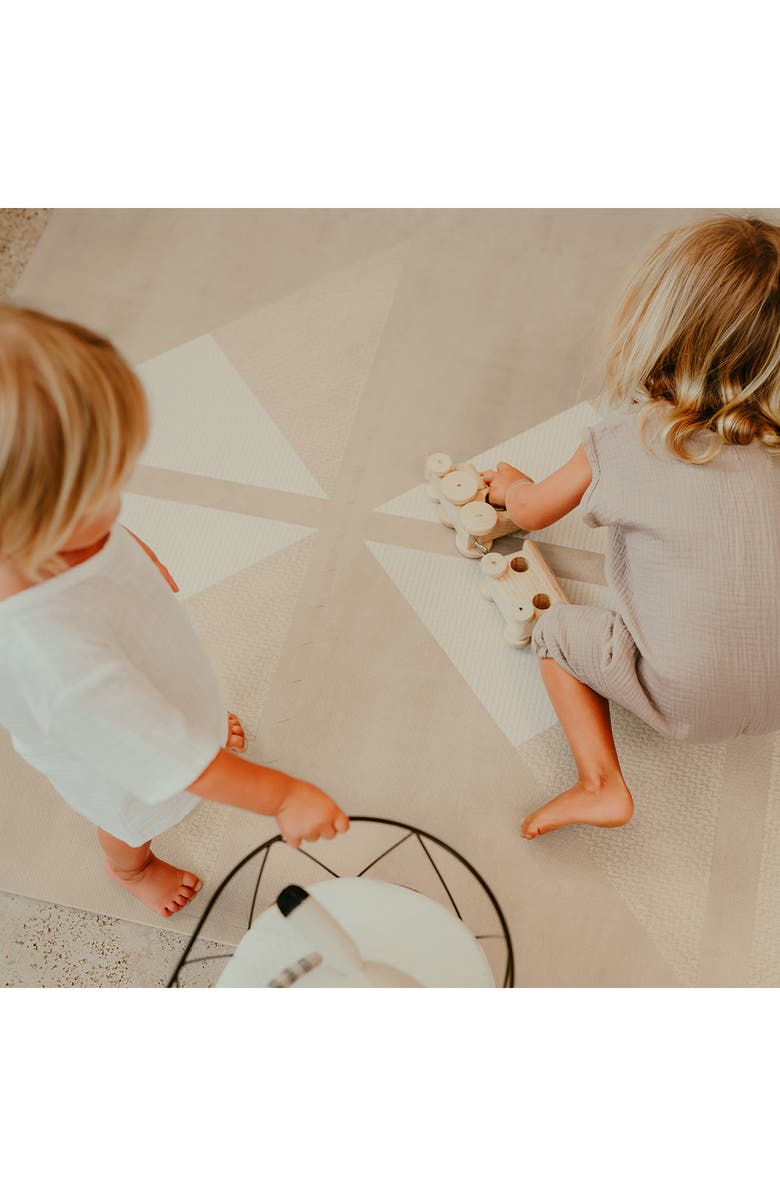 Toddlekind FoamPuzzle Baby Play Mat, Alternate, color, Mocha