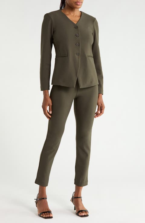 2-Piece Blazer and Pants Set