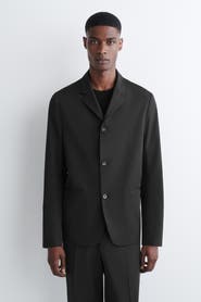 COS Slim Unstructured Tech-twill Blazer
