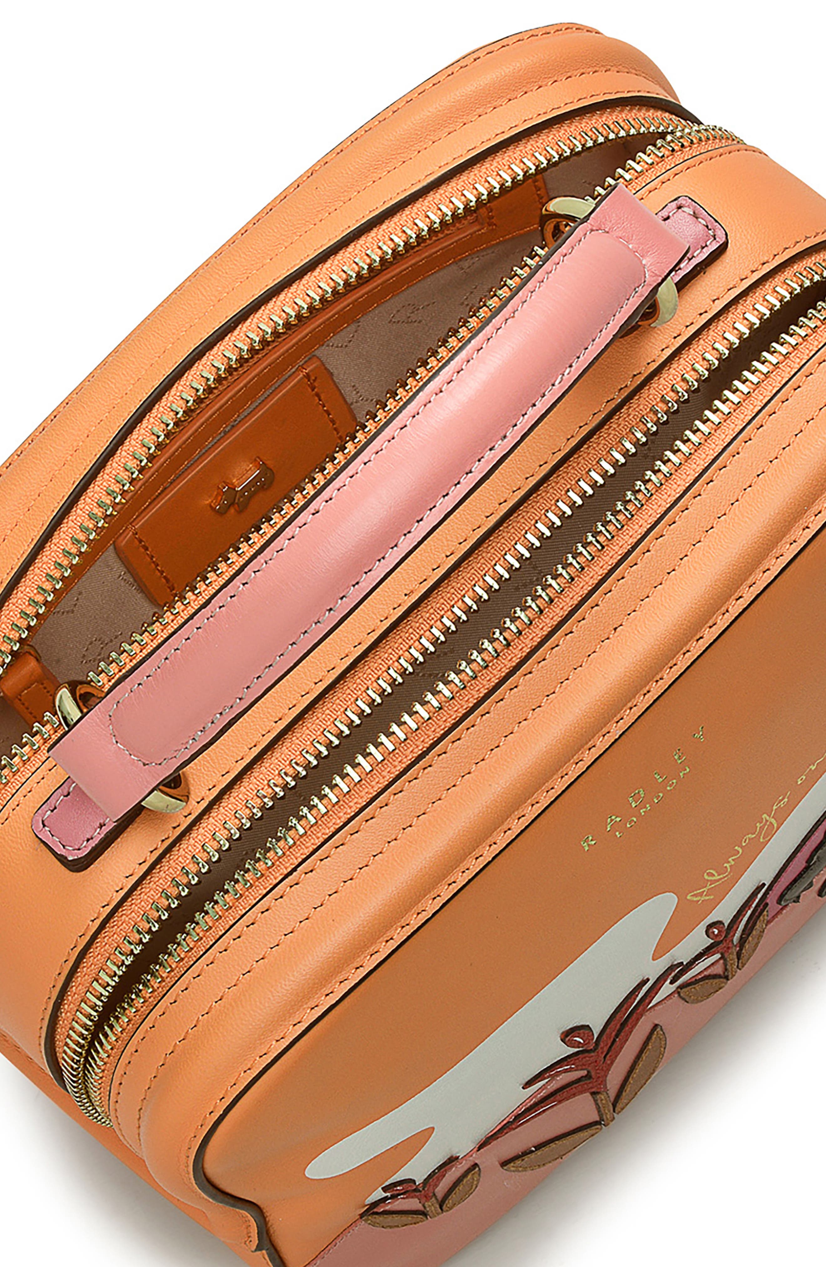 Radley Spring Street Leather Top Handle Crossbody Bag, Alternate, color, 