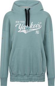 LEVELWEAR Women's Levelwear Blue New York Yankees Waterfall Glide Pullover Hoodie