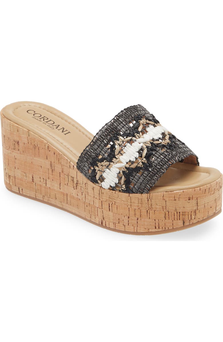 Cordani Jeanna Platform Wedge Sandal, Main, color,