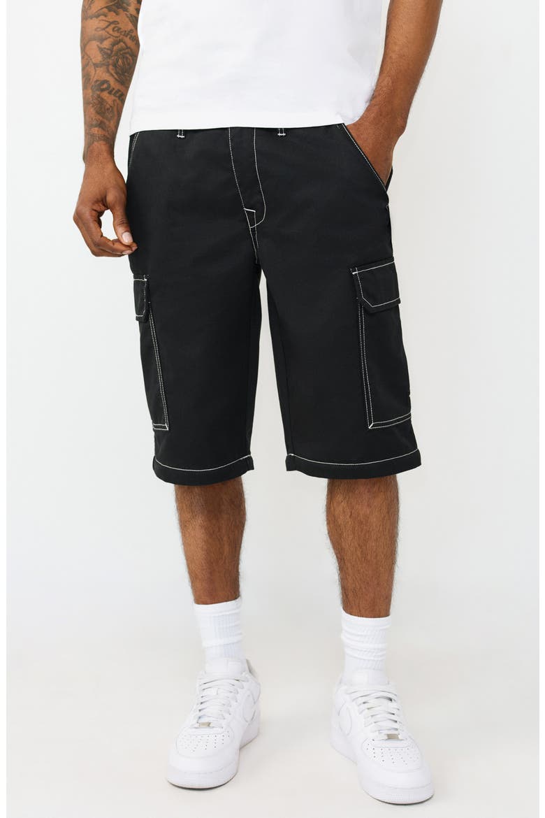 Convertible Zipper Cargo Pants, Alternate, color, JET BLACK