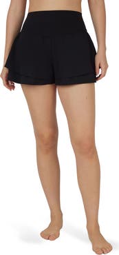 YOGALICIOUS Lightstreme Flirty 2-in-1 Active Shorts