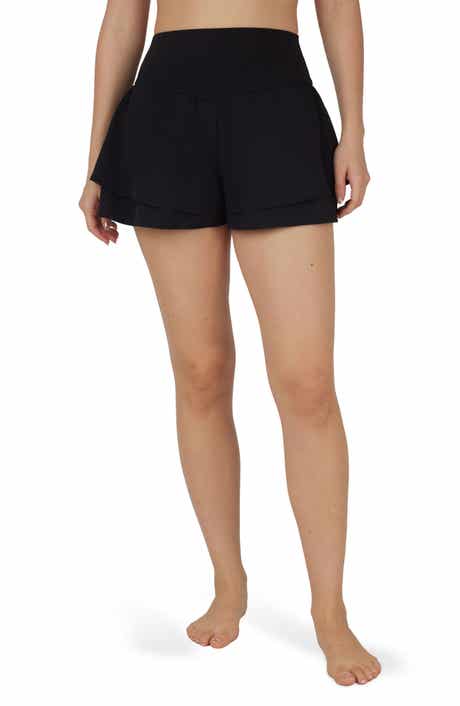 YOGALICIOUS Lightstreme Flirty 2-in-1 Active Shorts