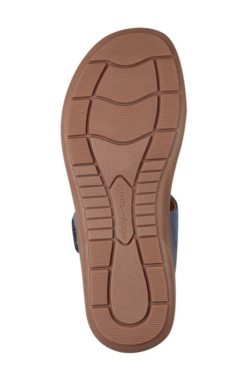 Easy Spirit West Slide Sandal In Medium Blue