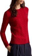 Polo Ralph Lauren Cable Knit Wool & Cashmere Sweater