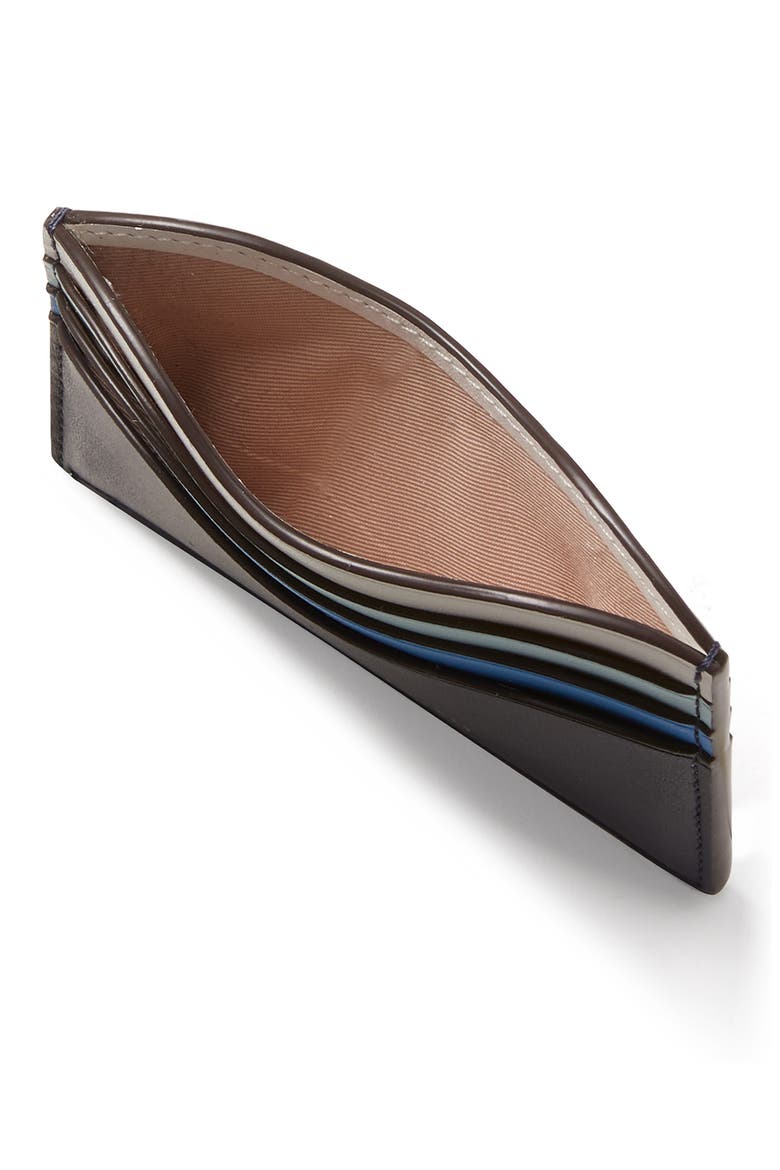 puffy wave card holder, Alternate, color, SQUID INK MULTI