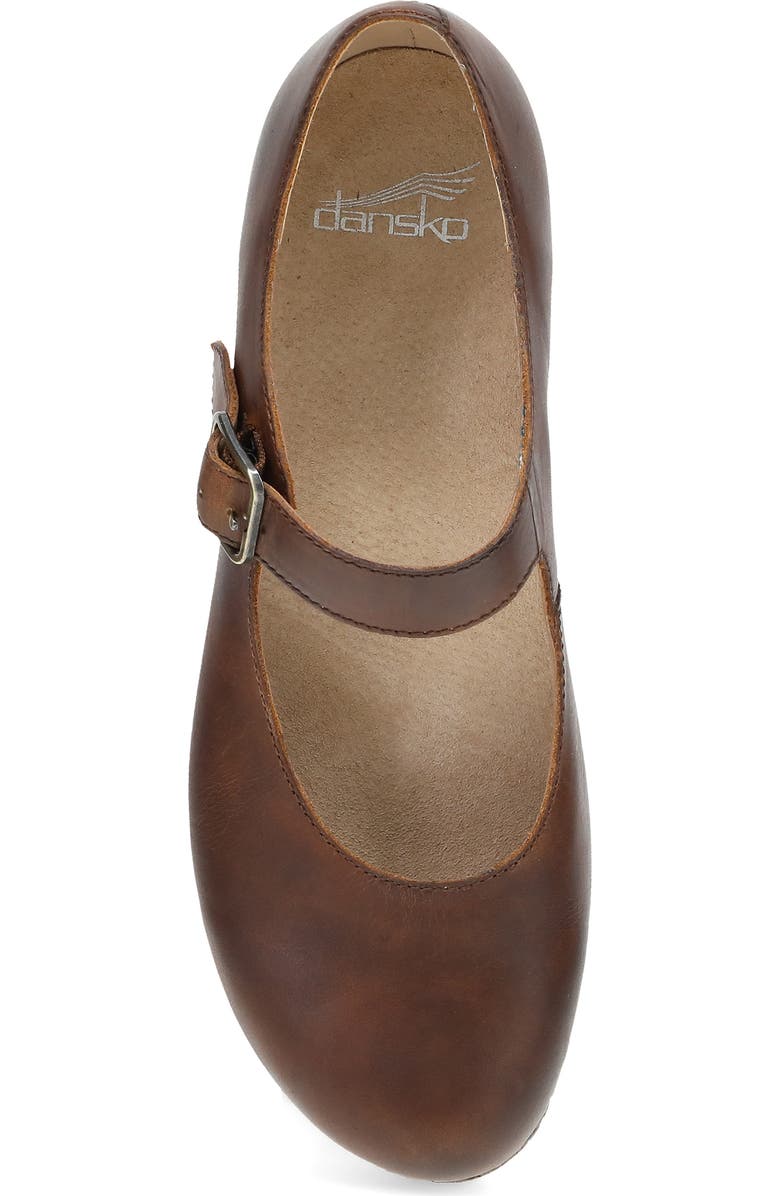 Dansko Lilah Mary Jane Platform Pump, Alternate, color, Tan