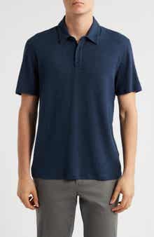 Vince Pima Cotton Blend Polo