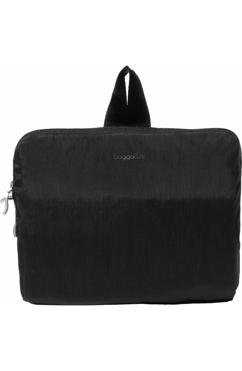 BAGGALLINI Carryall Packable Backpack, Alternate, color, Black