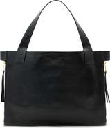 AllSaints Marlo Leather East/West Tote