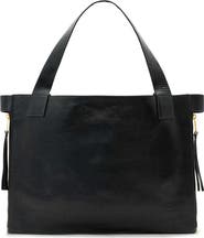 AllSaints Marlo Leather East/West Tote