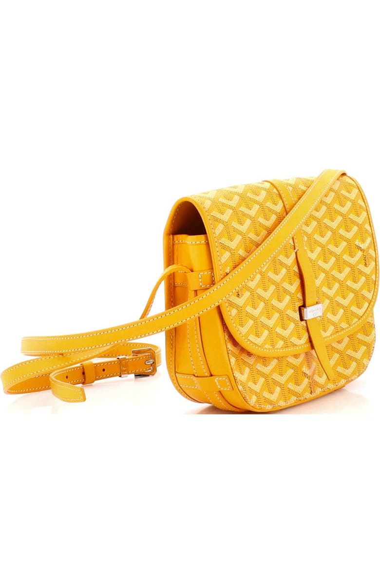 Pre-Owned Goyard Belvedere II Messenger Bag Coated Canvas PM, Alternate, color, Orange