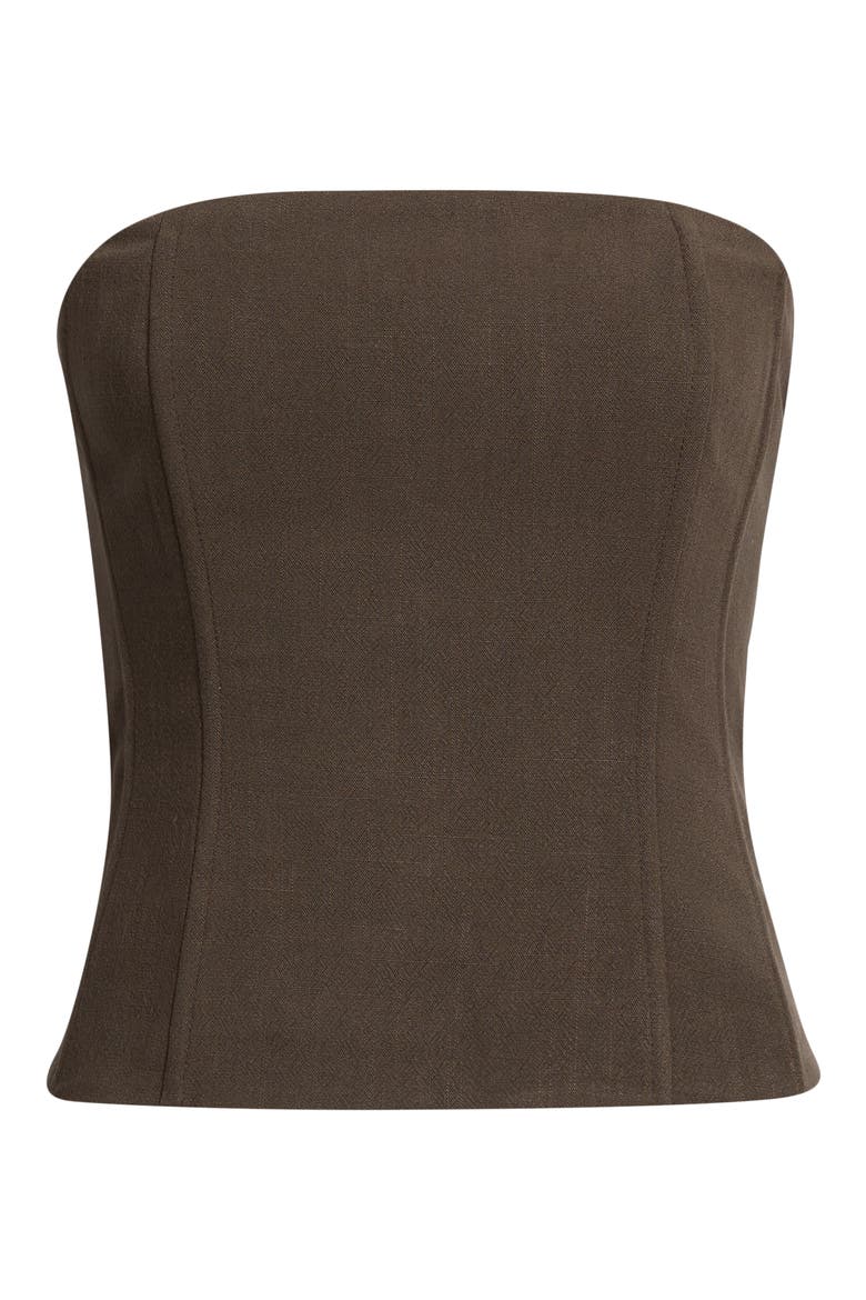 Marissa Corset Top, Alternate, color, BROWN