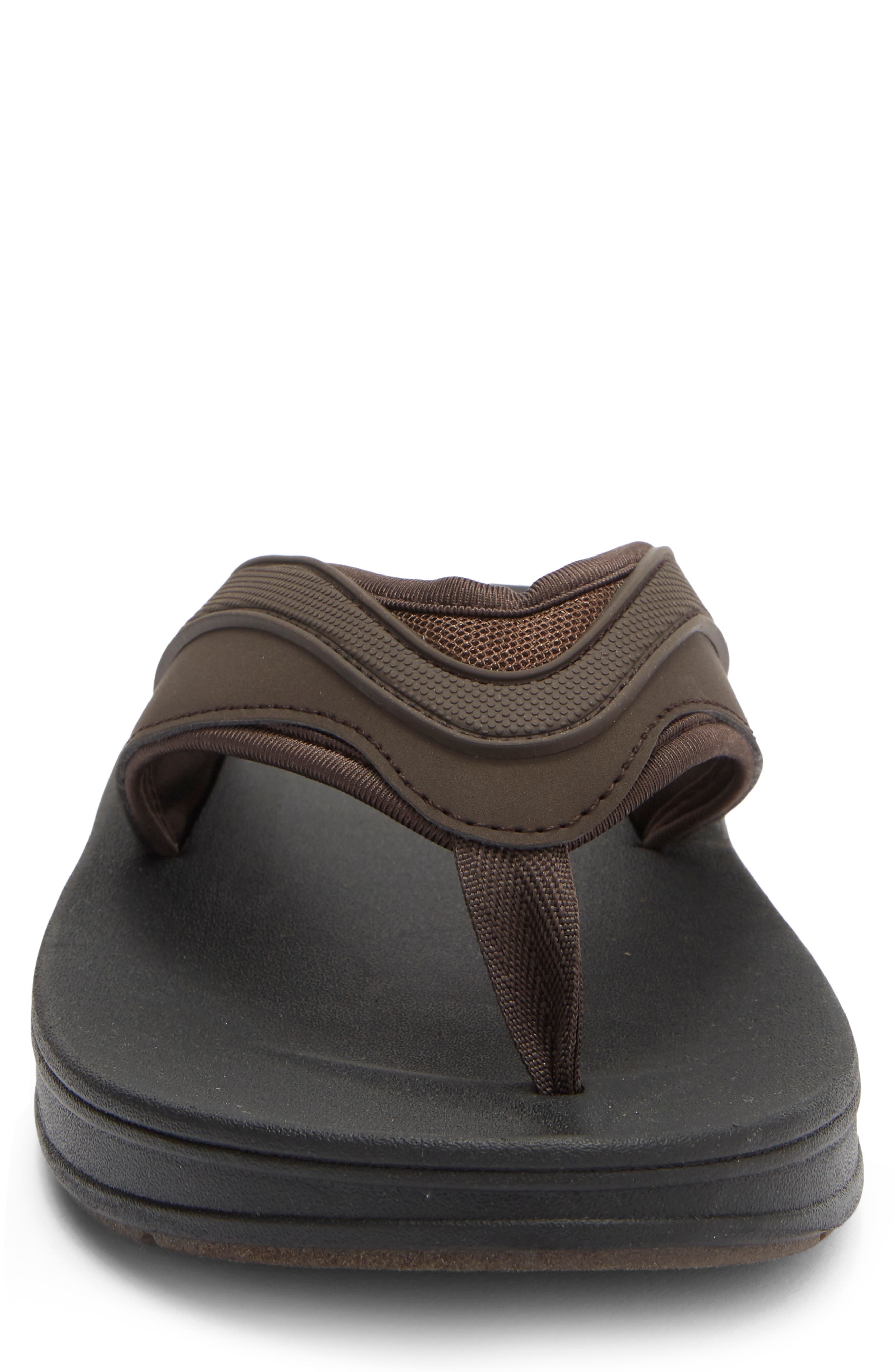 Impact Deluxe Flip Flop, Alternate, color, ESPRESSO