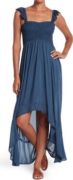BOHO ME Maxi Ruffle Cover-Up Dress