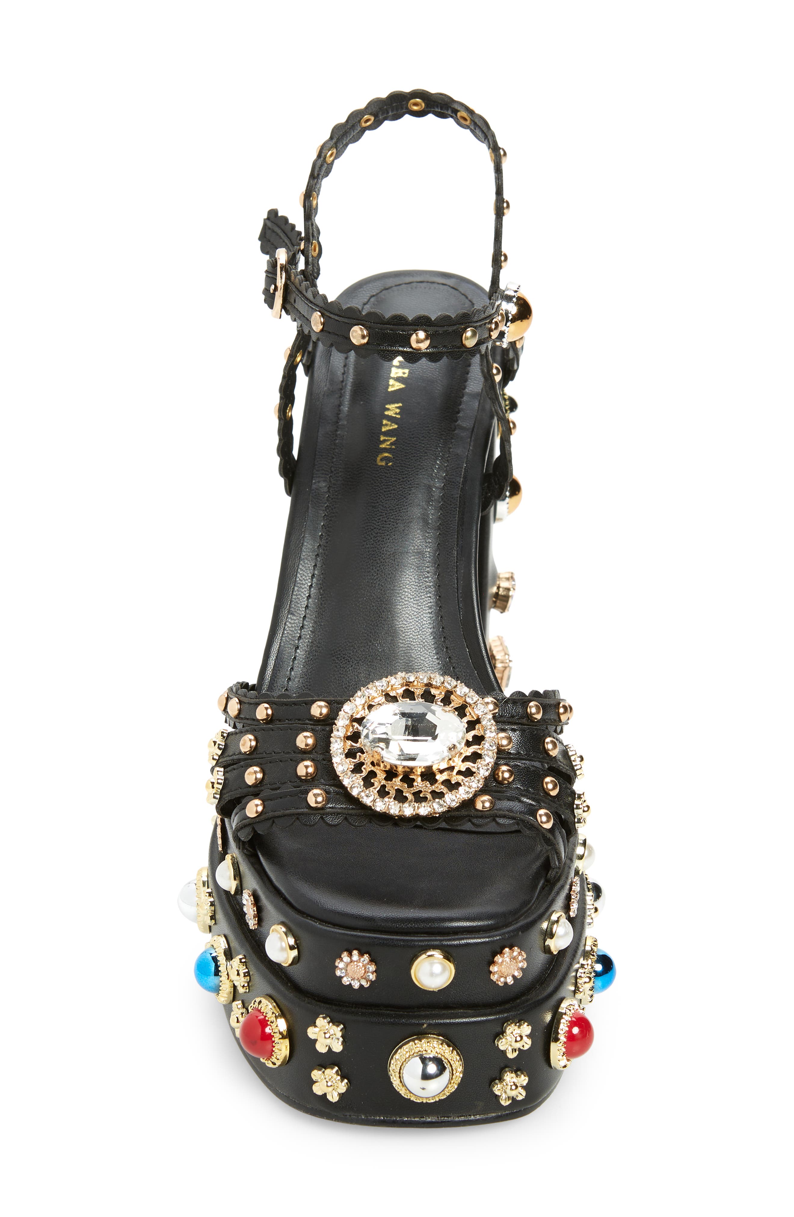 AZALEA WANG Birch Anle Strap Platform Sandal, Alternate, color, 