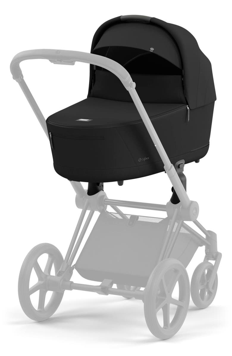 CYBEX Lux Cot for PRIAM 4/e-PRIAM 2 Strollers, Alternate, color, Sepia Black