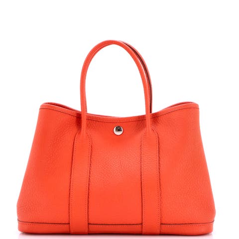 Garden Party Tote Leather 30
