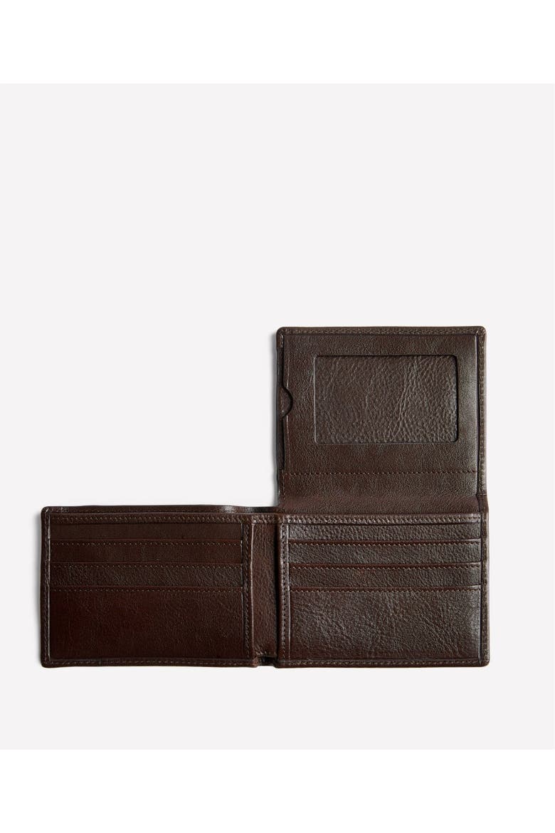 Pass Case Wallet No. 393, Alternate, color, Vintage Walnut Leather