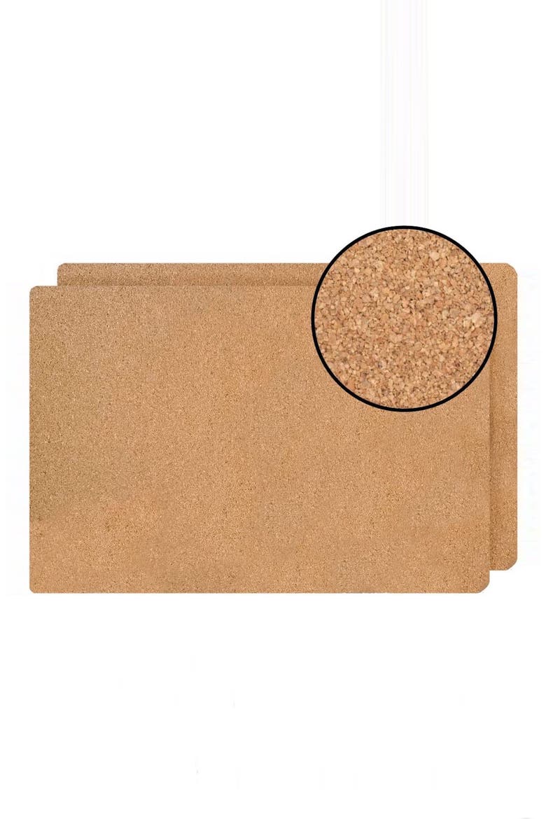 Marble Print Set of 8 Placemats, Alternate, color, SMOKEY GOLD